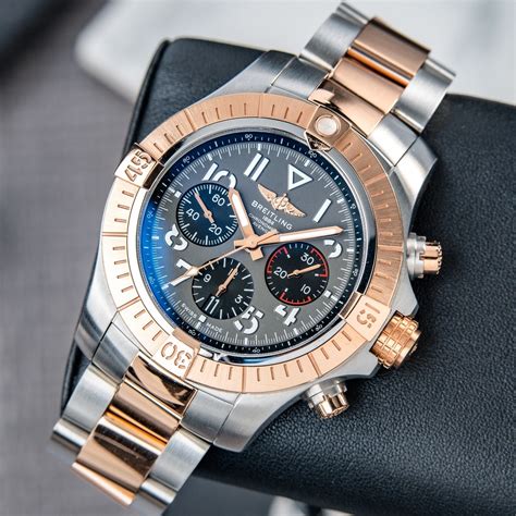 breitling super avenger rose gold|Breitling Super Avenger Chronograph .